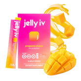 Jelly IV fast morning relief packaging shown for quick refreshment.