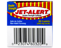 Jet-Alert bottle with seal indicating freshness and safe use.