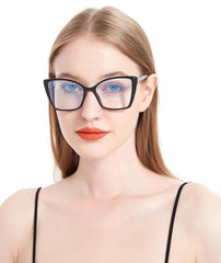 Gafas JFXQDR con lentes intercambiables para graduación personalizada