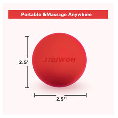 JHDJWOH mesh bag portable massage set aids easy travel.
