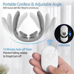 JICHAMOXY neck massager with heating function for warm relief