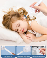 JICICUXI USB rechargeable system makes charging convenient on the go.