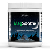 Jigsaw Health MagSoothe raspberry lemonade bottle showcases fast-acting calm support.