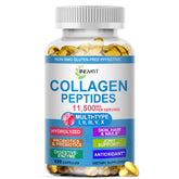 JINGYAT Collagen Softgels bottle front showing premium hydrolyzed collagen for joints and skin support.