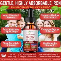 Close-up of JINGYAT Iron Liquid Drops with fruit flavor visual.