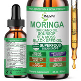 JINGYAT Moringa Complex Drops bottle for daily plant-based wellness and energy support.