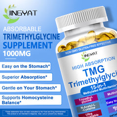JINGYAT TMG bottle back shows dosage details and ingredients.
