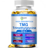 JINGYAT TMG softgels bottle front for daily wellness and energy support.