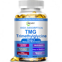 JINGYAT TMG softgels bottle front for daily wellness and energy support.