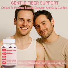 Close-up of JINMAO Clean Fiber Gummies texture for easy chewing