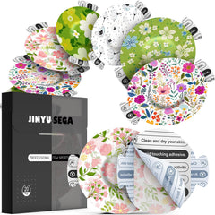 Jinyu-Sega Libre 3 adhesive patch securing CGM sensor on skin