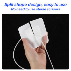 JIYIN sterile catheter bandage holding a feeding tube during daily activities.