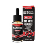 JJLBRO male enhancement cream bottle close-up highlighting skin-absorption formula