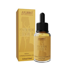JJLBRO male enhancement oil bottle showing quick absorption