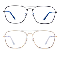 JM blue light blocking lenses for comfortable computer viewing.