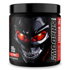 JNX Sports The Shadow! front tub showing high-stim energy during workouts.