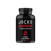 Jocko Fuel Burner front label showing healthy weight support formula for daily routine