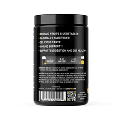 Jocko Fuel Daily Greens label view shows transparent ingredients for informed nutrition