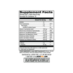 Bottle with Jocko Fuel Hydrate packets for training sessions.