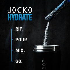 Jocko Fuel Hydrate scoop demonstrating precise dosing for hydration