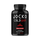 Jocko Fuel Immune Support elderberry bottle boosts daily resilience with natural nutrients.