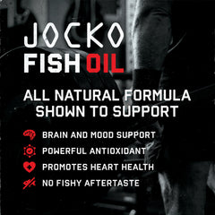Jocko Fuel Omega-3 bottle with astaxanthin close-up for antioxidant support.