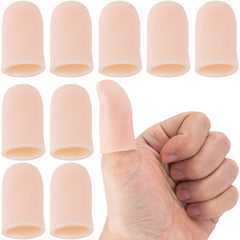 Joez Wonderful gel finger cots 10-pack provides soft, reusable finger protection for daily tasks.