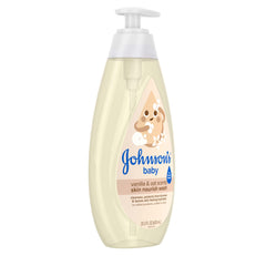 Johnson's Skin Nourish Baby Wash, aplicación manual para uso diario suave