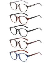 Gafas JOLISU lectura conjunto de cinco colores para uso diario