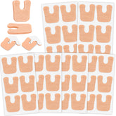 Jollidecor 36-pcs U-shaped callus cushions provide all-day foot protection and comfort.