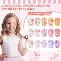 Jollidecor eye patch heart pattern for kid-friendly routines and motivation.