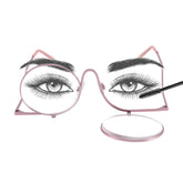 JOOX makeup reading glasses with flip-up lenses for precise makeup application