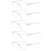 JOSCHOO reading glasses with black frame, lightweight for daily reading comfort