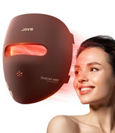 JOVS 4D mask front view with flexible silicone for comfortable wear