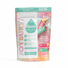JOYBURST Watermelon packets front view for quick hydration