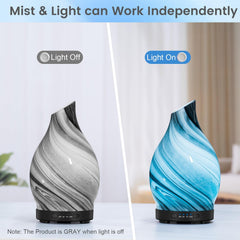 JOYOLO 7 color LED lights create mood lighting and customizable ambience.