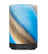 JOYOLO Galaxy Mist diffuser front view glowing softly for home decor