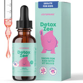 JoySpring DetoxZee Drops bottle with kid-friendly berry flavor for easy daily use