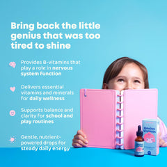 JoySpring Kids B Complex dropper delivering precise dosing for kids