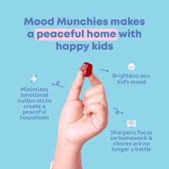 JoySpring saffron gummies kids berry flavor in bright chewables