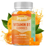 Joywiit Vitamin B1 Gummies orange bottle for easy energy support