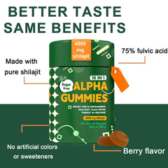 JRR Himalayan Gummies texture close-up suggests chewy energy bite