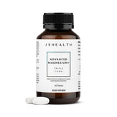 JSHealth Advanced Magnesium bottle with capsules supporting muscle comfort