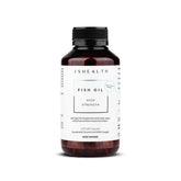 JSHealth high-strength fish oil capsules ready for daily Omega-3 support.
