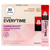 Jung Kwan Jang Everytime energy stick packaging ready for travel and on-the-go boosts.