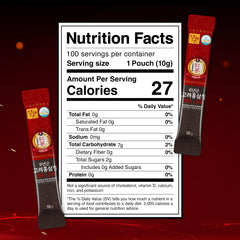 Sticks and packaging laid out, showing portable single-use packets
