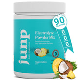 JUNP electrolytes tub with Pina Colada flavor ready for a quick hydration