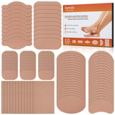 Jupwalz blister moleskin oval patch protects heels from friction