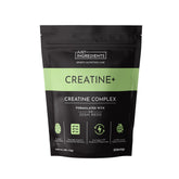 JUST INGREDIENTS Creatine Monohydrate: scoop with powder for lean muscle support.