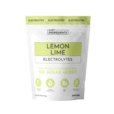 JUST INGREDIENTS Lemon Lime Electrolytes bottle for on-the-go hydration and refreshment.